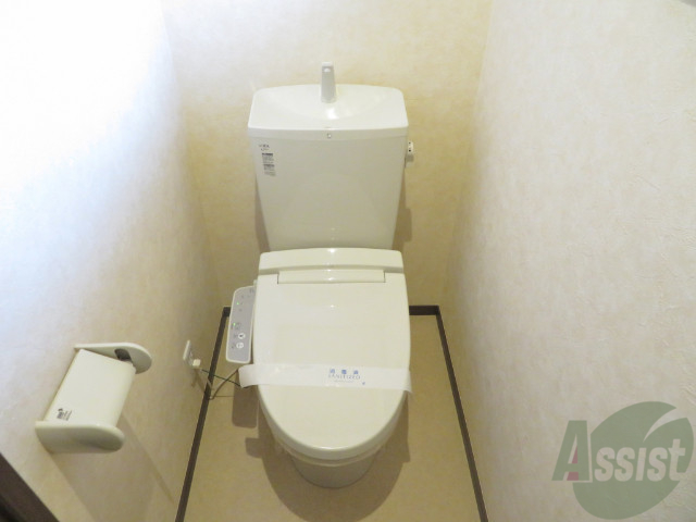 トイレ　清潔感のあるトイレです。ウォシュレットが嬉しいですね