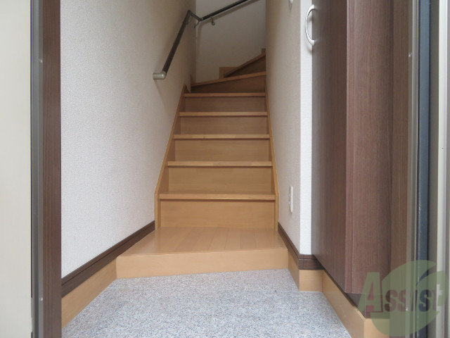 玄関　玄関は、広く急な来客でも安心できますね。