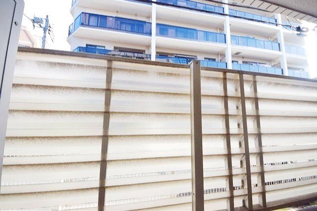 眺望　★目隠し出来ていて安心ですね★