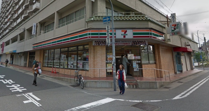 コンビニ　セブンイレブン神戸三宮旭通店（コンビニ）まで132m