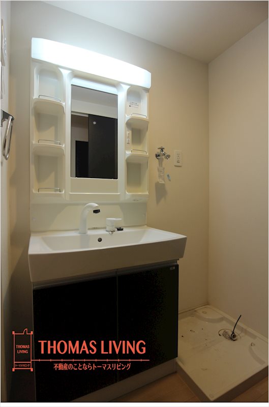 洗面設備　※別号室の写真です。