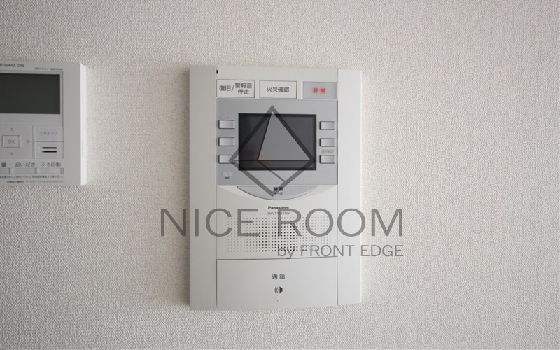 セキュリティ　プレサンス梅田東クォーレ　モニター付きインターホン