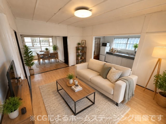 姫路市大塩町戸建の居間写真