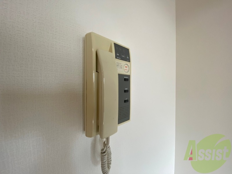 セキュリティ　インターホンは通話ができるので急な訪問があっても安心です