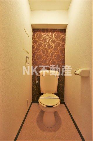 トイレ　ゆったりとした空間のトイレです