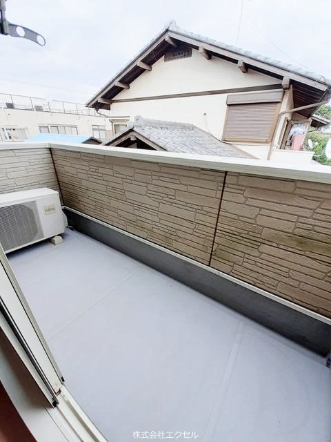 バルコニー　眺望良好です。
