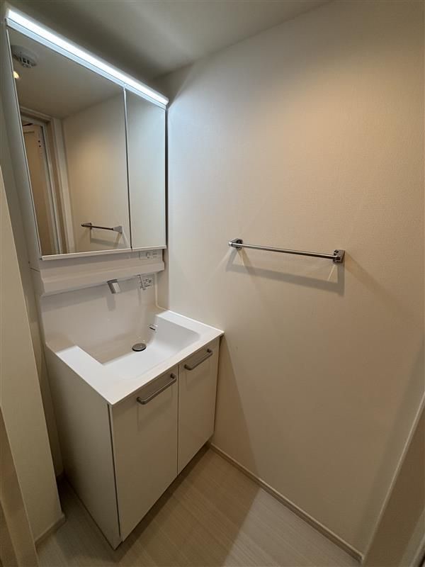 洗面設備　同メーカー施工イメージ