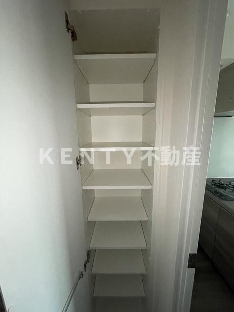 収納　大きなスペースがあり、収納には困りません