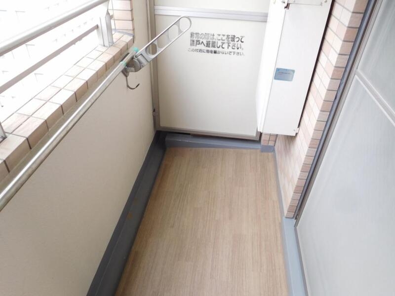 バルコニー　日当たりがいいです！
