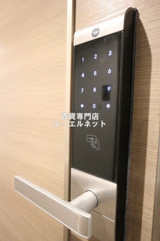 セキュリティ　電子パネルで防犯対策◎