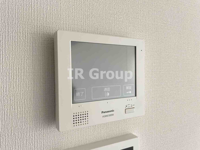 セキュリティ　モニター付きインターホン