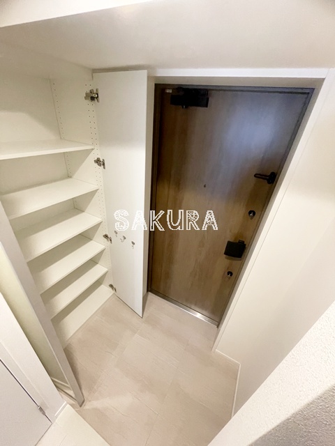 玄関　大容量のシューズボックス♪