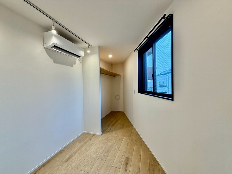 収納　生活感を抑えた収納付き