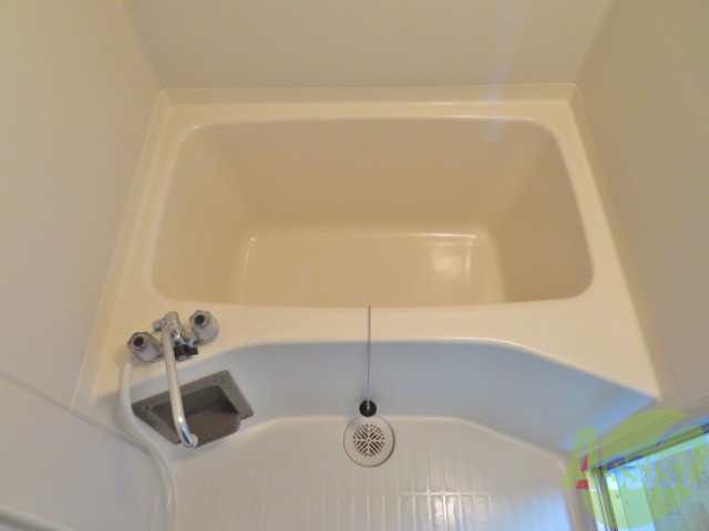 バス・シャワールーム　お風呂はこちらです。ゆったり入れそうですね