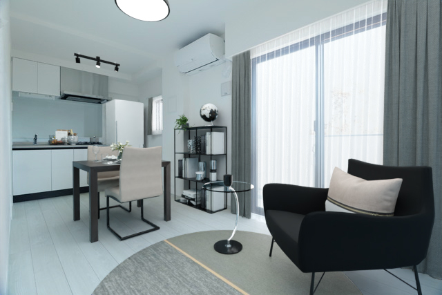 居室・リビング　※家具・家電はＣＧで合成しています