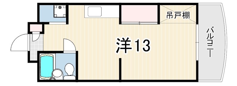 マンション和光の間取り写真