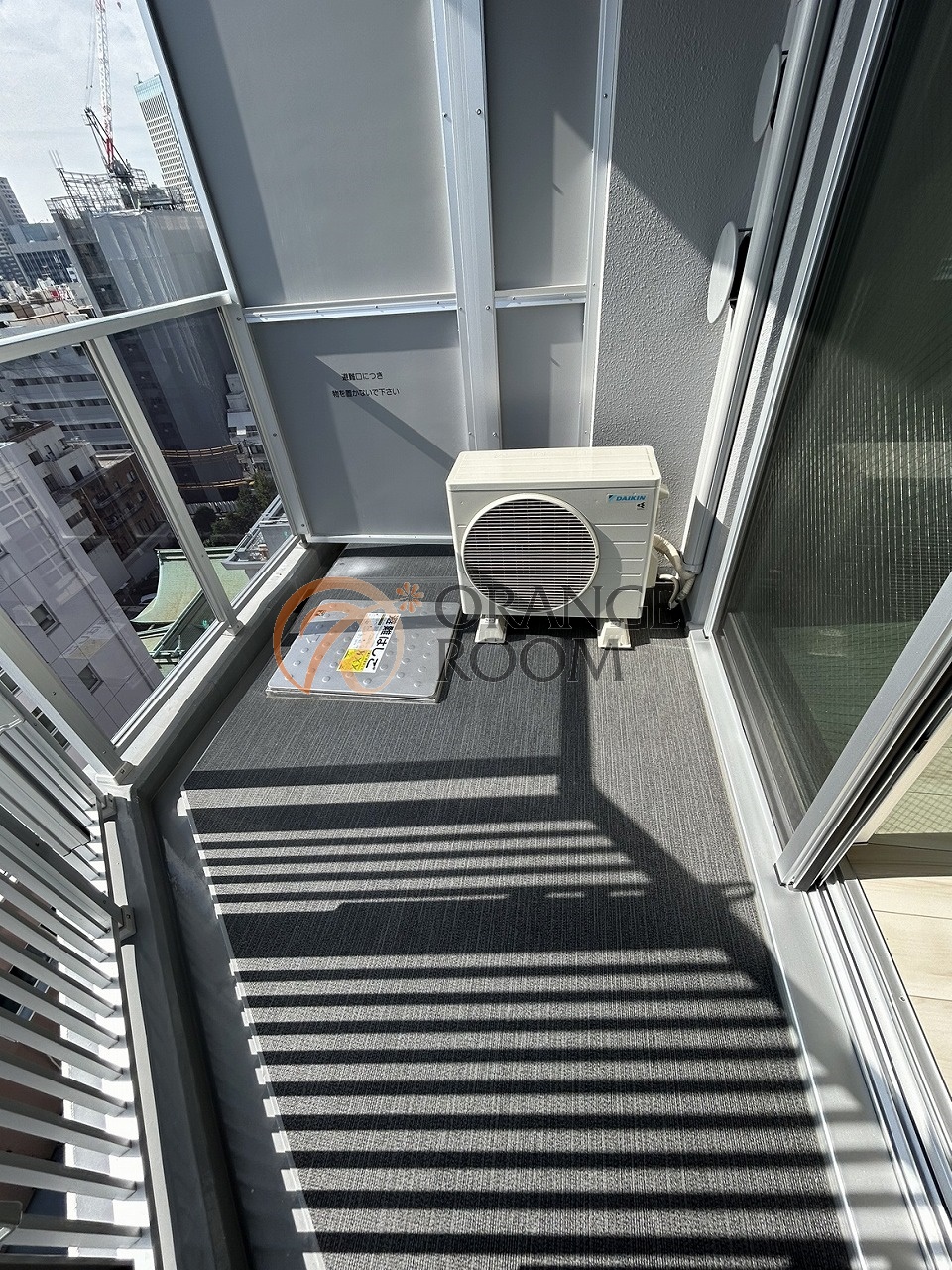 バルコニー　グローリオシェルト水道橋