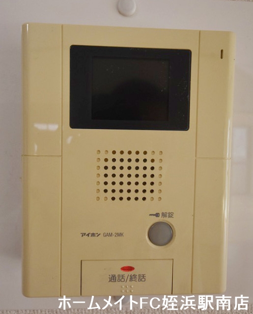 セキュリティ　★来客確認も安心のモニターホン★参考写真