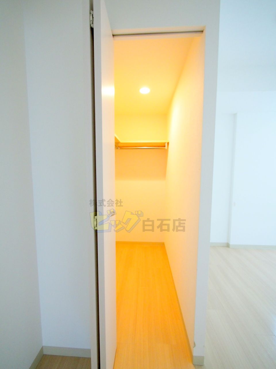 収納　広々ウォークインクローゼット付きです♪