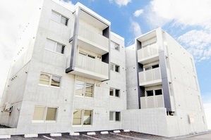 建物外観　Ｗｉ－Ｆｉ付ネット無料採用の２ＬＤＫマンションです♪