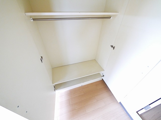 収納　たっぷりとした収納スペースです