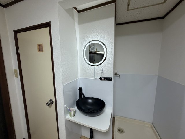 洗面設備　洗面所です