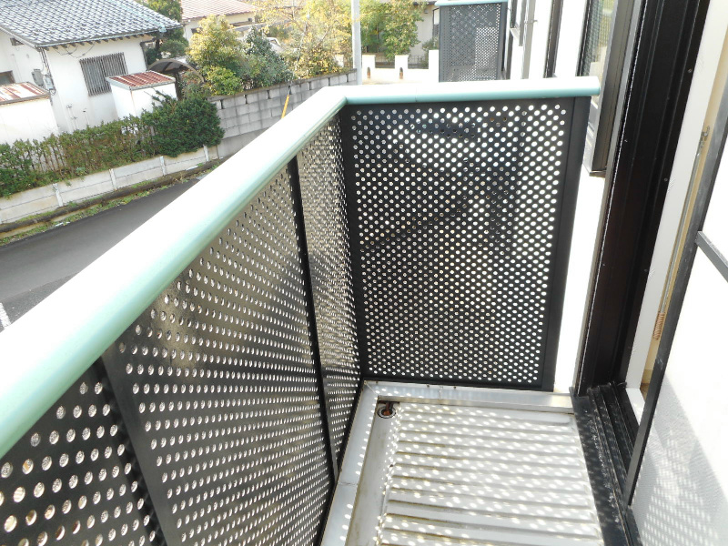 バルコニー　※写真は別号室の参考写真です。