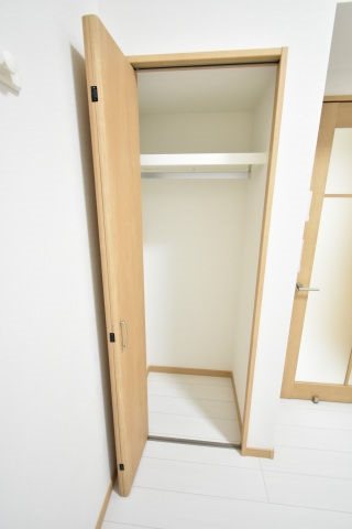 収納　収納完備でお部屋を広くお使い頂けます。