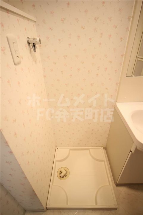 洗面設備　使いやすい洗面所です