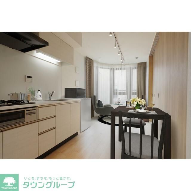 居室・リビング　実際の賃貸住戸には含まれません。