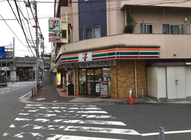 コンビニ　セブンイレブン川崎武蔵中原店（コンビニ）まで340m