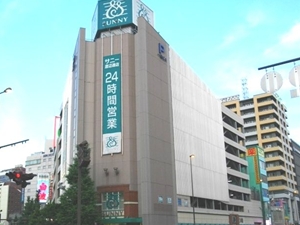 スーパー　サニー渡辺通店（スーパー）まで470m