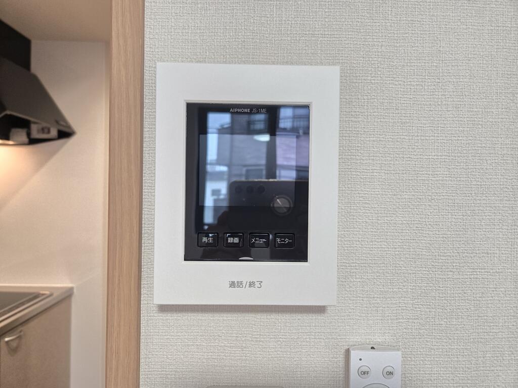 セキュリティ　モニターホンで安心♪
