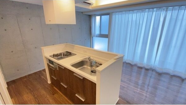 キッチン　※写真は同じマンションの違う部屋のものになります。