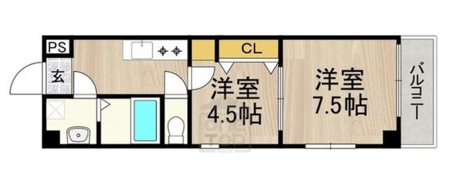 センターポイント吉志部の間取り写真