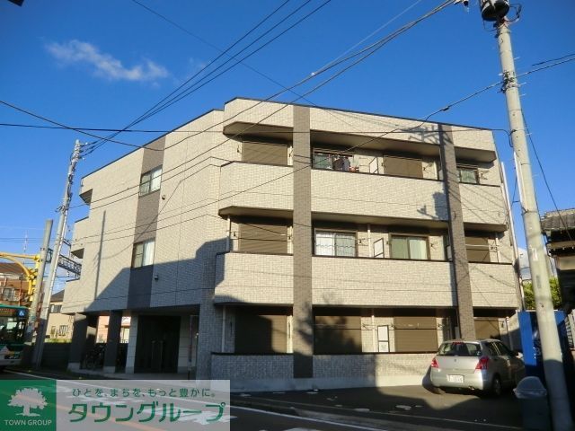 建物外観　ネット無料のオートロックマンション
