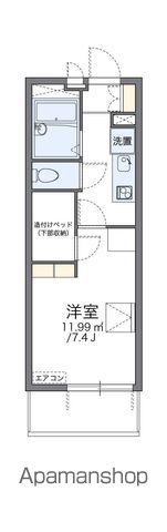 レオパレス中島町の間取り写真