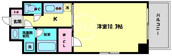 フレンシアノイエ内本町の間取り写真