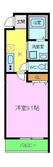 フジパレス浜寺石津西の間取り写真