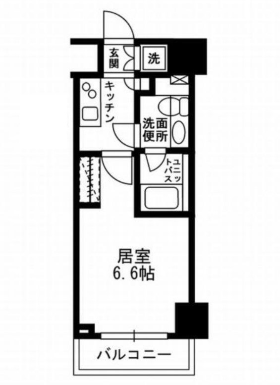 KDXレジデンス文京湯島の間取り写真