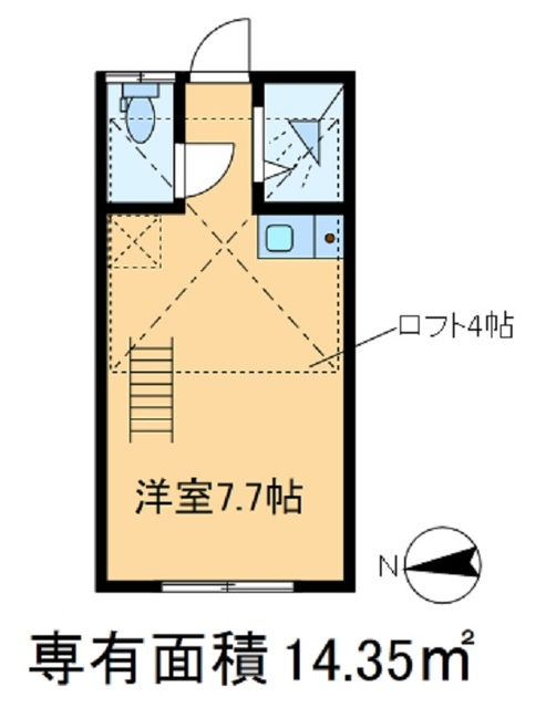 クレセール田端の間取り写真