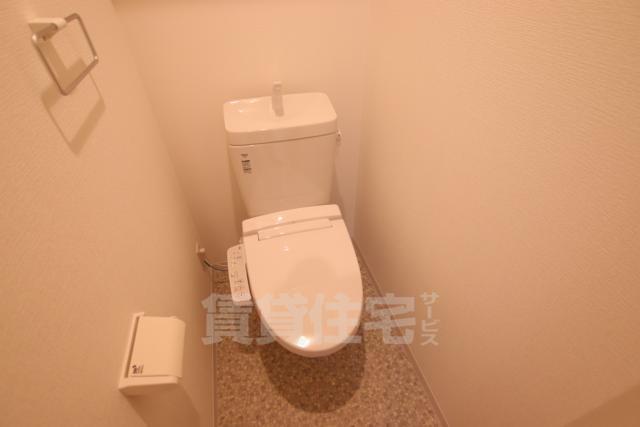 広島電鉄江波線 舟入幸町駅 徒歩6分 3階建 築6年のトイレ写真