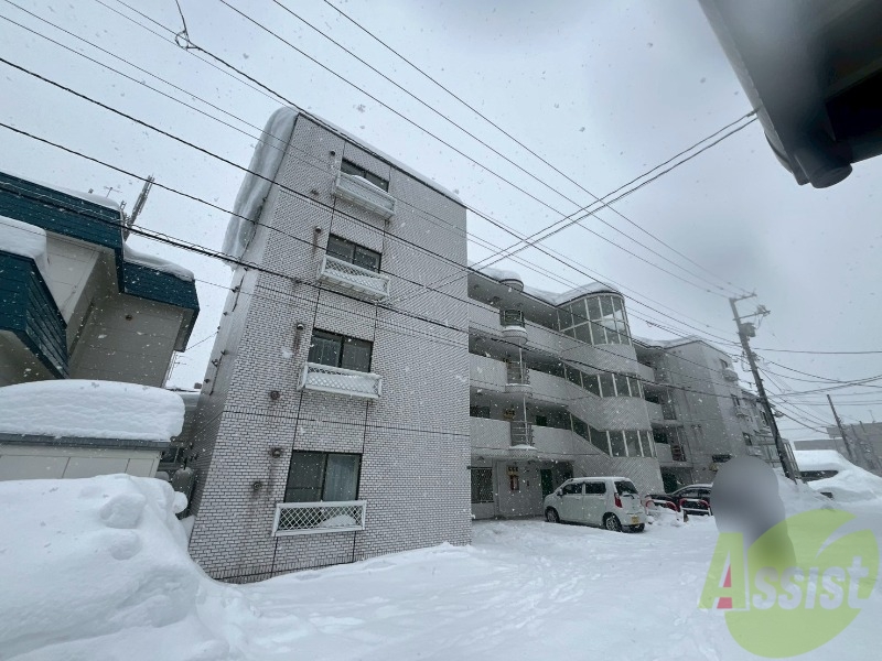建物外観　札幌市東区北十九条東「北１９条タッセイビル」