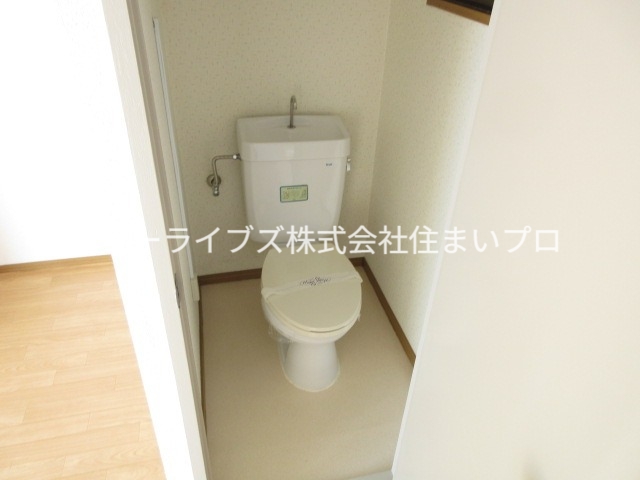 京阪本線 古川橋駅 徒歩5分 2階建 築47年のトイレ写真
