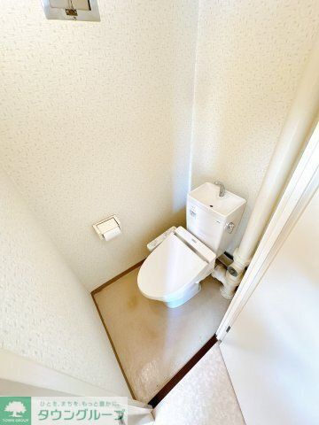 都賀マンション A棟のトイレ写真