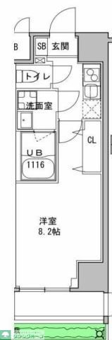 S-RESIDENCE押上Clairの間取り写真