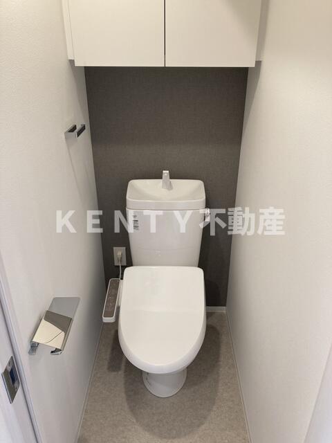 トイレ　ゆったりとした空間のトイレです