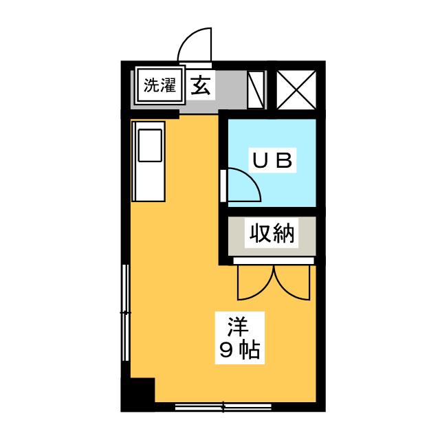 杉荘マンションの間取り