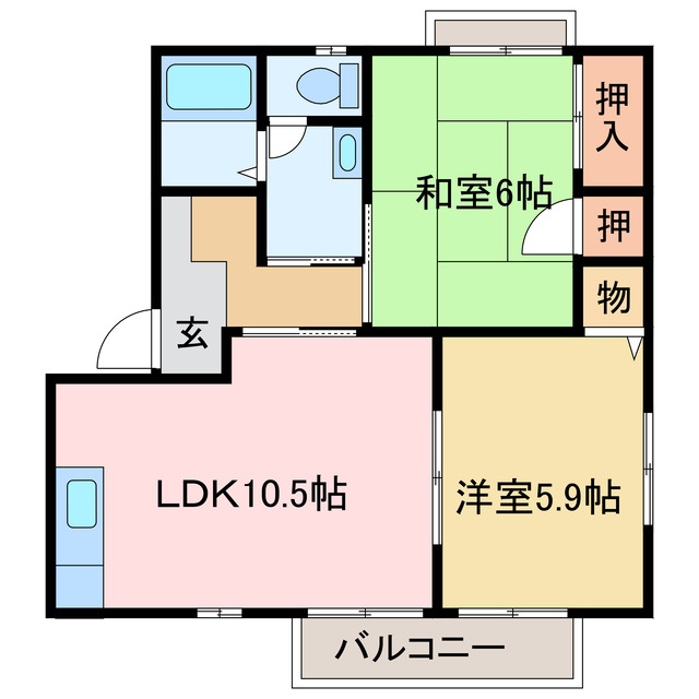 フォーレス沢津の間取り