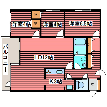 ＮＯＡIIの間取り